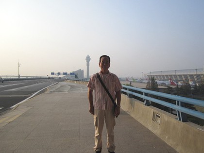 2013年10月11日上海浦東空港の朝 3.jpg